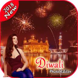 Diwali Photo Frame:Cut Paste Editor