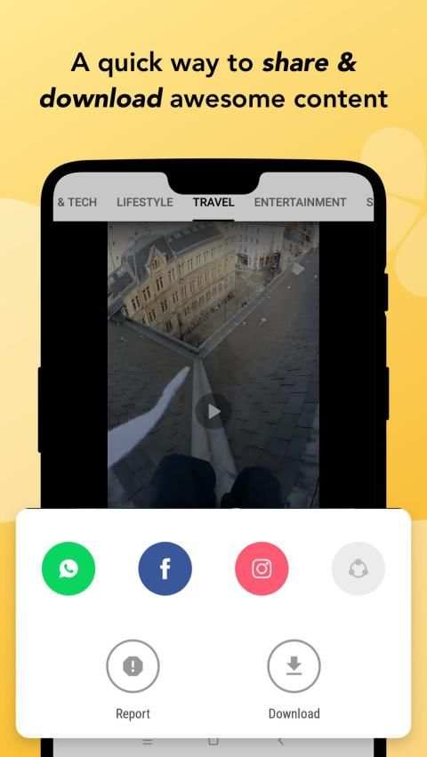 Vidly - Funny, Amazing & Treading Videos स्क्रीनशॉट 1