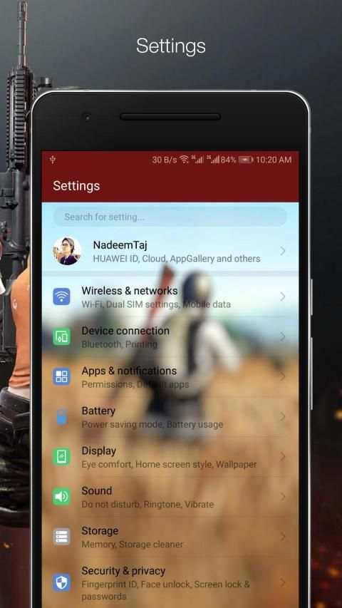 Theme PUBG for Huawei/Honor screenshot 4