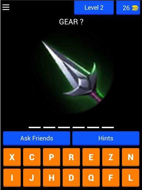 Quiz Gear Mobile legend screenshot 3