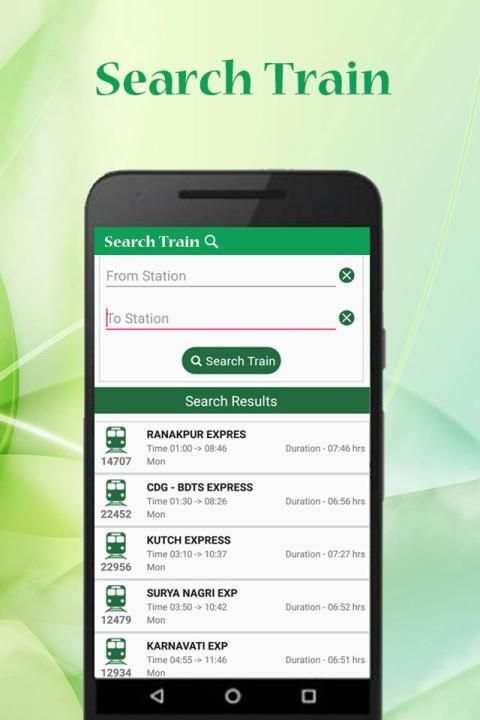 Live Train Running Status : PNR & Train Location screenshot 5