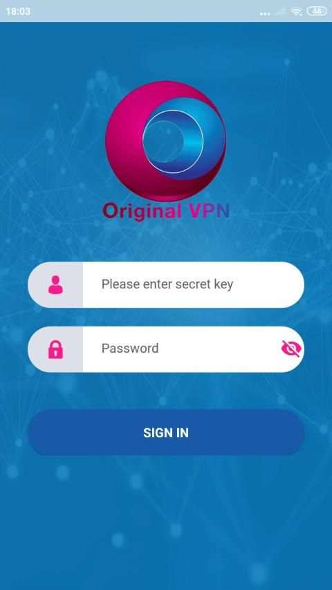 Original VPN screenshot 3