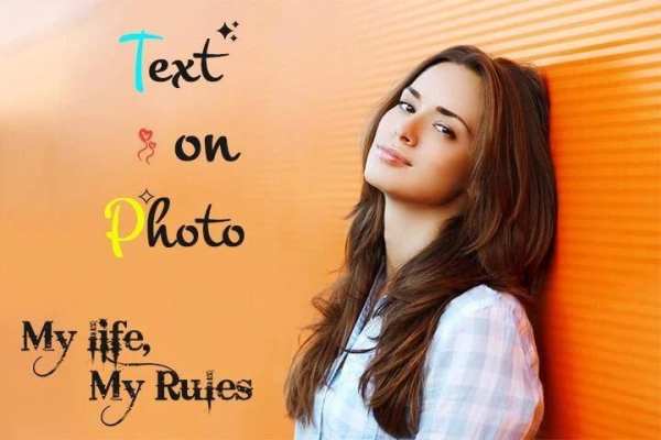 Text on Photo : Write on Picture screenshot 1