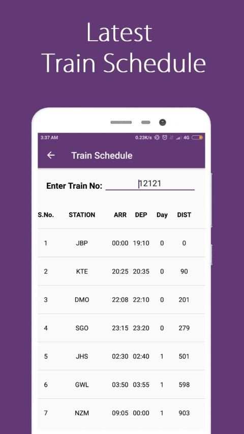 Confirm Ticket Break Journey, Offline Live Status screenshot 1