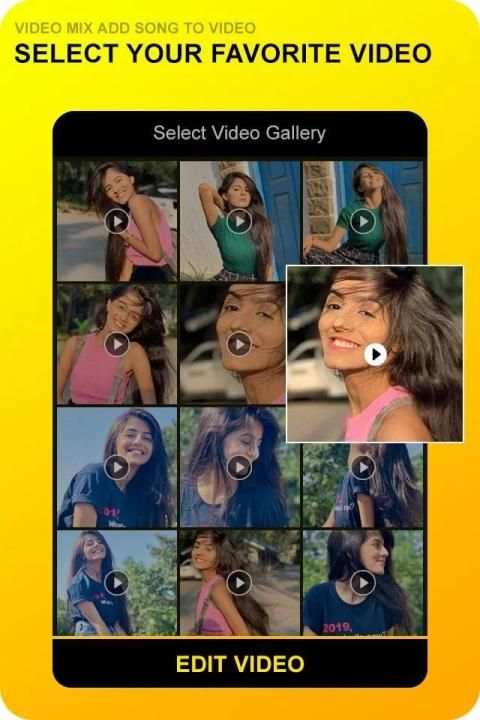 Video Mix - Add Songs to Video & Video Cutter स्क्रीनशॉट 5