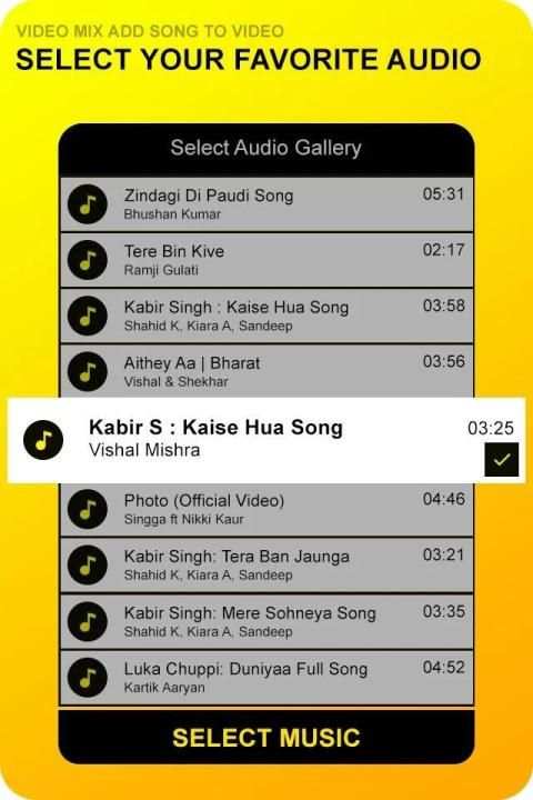 Video Mix - Add Songs to Video & Video Cutter स्क्रीनशॉट 6