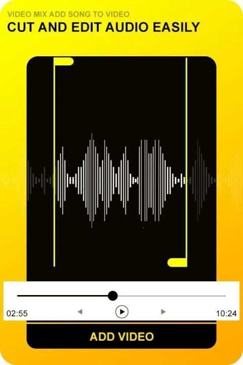 Video Mix - Add Songs to Video & Video Cutter स्क्रीनशॉट 1