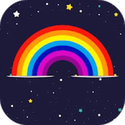 Rainbow Overlay Photo Lab Effect App