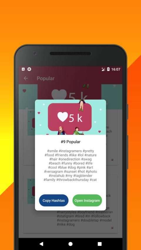 Easy Hashtags - Likes for hashtags for Instagram screenshot 2