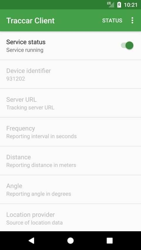 Traccar Client स्क्रीनशॉट 2
