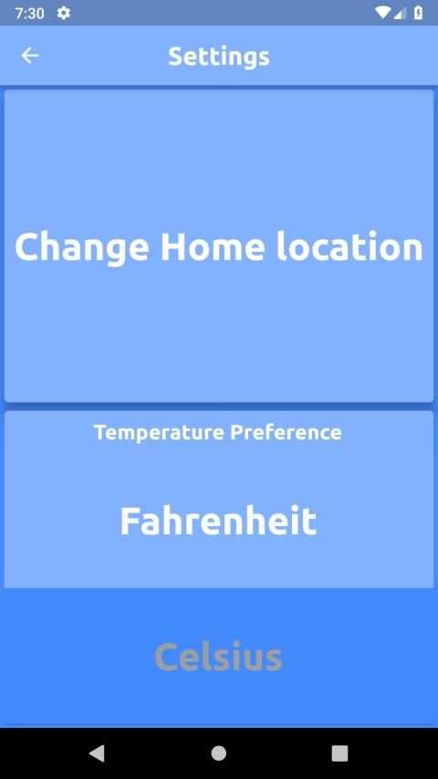 Simply Weather screenshot 1