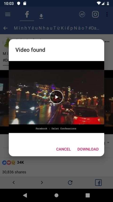 Video Downloader for Facebook - Lighting Version screenshot 5