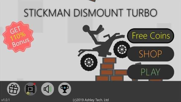 Stickman Dismount Turbo स्क्रीनशॉट 8