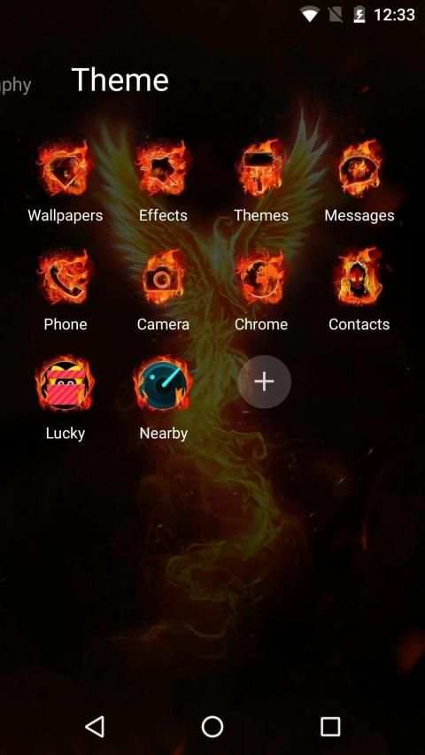 Phoenix Theme for Android FREE screenshot 1