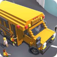 Blocky School Bus Simulator Craft