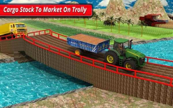 Village Tractor Farming: GBT New Farming Games 3D screenshot 4