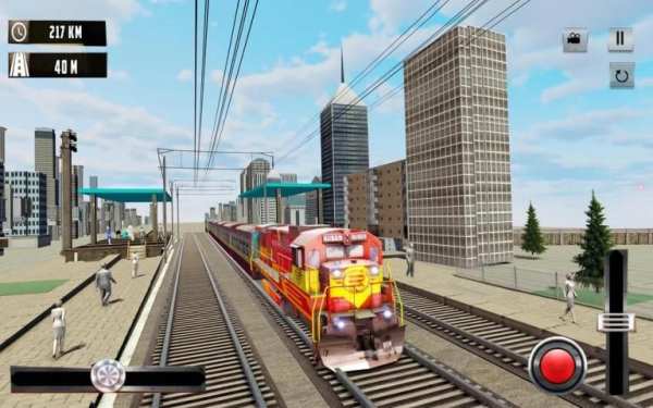 Train Racing Simulator 2019: New Train Games 3D screenshot 5