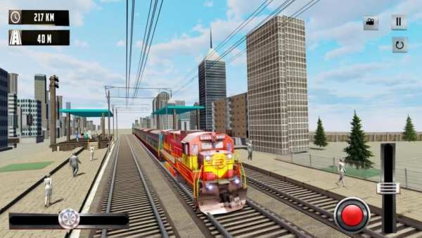 Train Racing Simulator 2019: New Train Games 3D screenshot 4