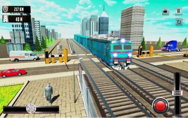 Train Racing Simulator 2019: New Train Games 3D screenshot 9