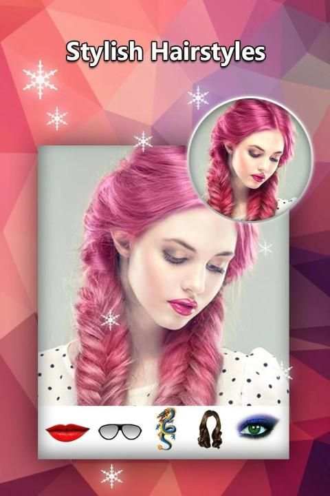 Girls Makeup Photo Editor Face beauty Makeup स्क्रीनशॉट 5