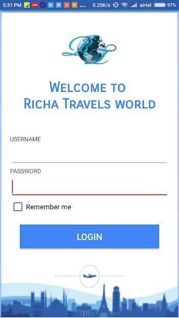 Richa World Travels screenshot 1