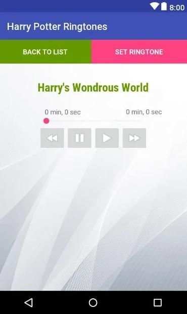 Harry Potter Ringtones screenshot 1