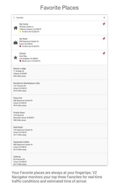 VZ Navigator for Tablets screenshot 7