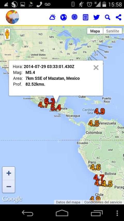 ClimaYa la app del tiempo para América Latina * screenshot 6