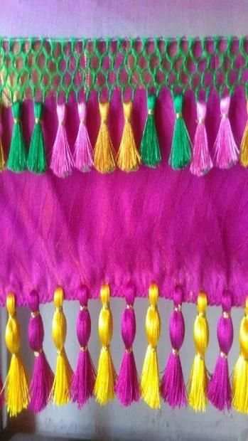 Saree Kuchu Designs VIDEOs Sari Tassels Making App screenshot 1