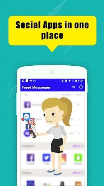 Freed Messenger screenshot 2