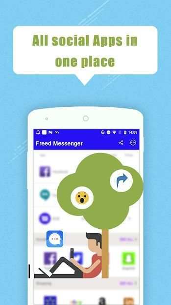 Freed Messenger screenshot 1