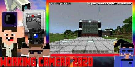 New CCTV Working - Security Camera Mod For Craft स्क्रीनशॉट 1
