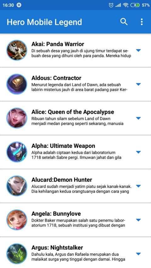 Kisah Hero Mobile Legends screenshot 2