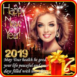 Happy New Year Photo Frame 2019 New Year Greetings