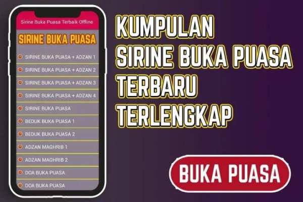 Sirine Buka Puasa Terbaik Offline screenshot 2