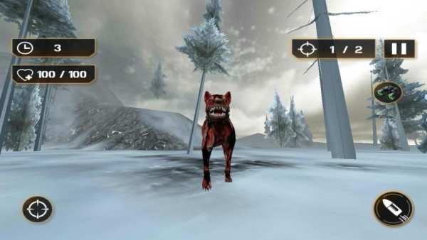 Sniper zombie games Dogs - Wild Hunter Game screenshot 2