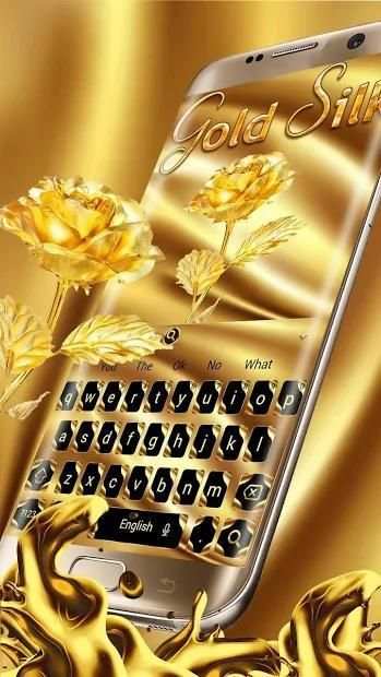 Gold Silk and Rose Keyboard screenshot 9