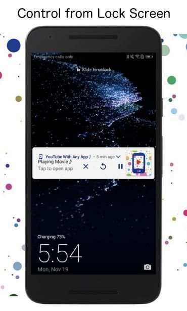 YouTube With App♪ floating video for multitasking screenshot 5