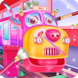 train cleaning games 2.0.0