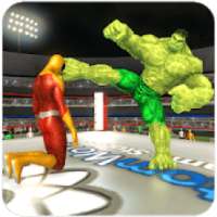 Superheroes Wrestling : Tag Team Ring Fighting