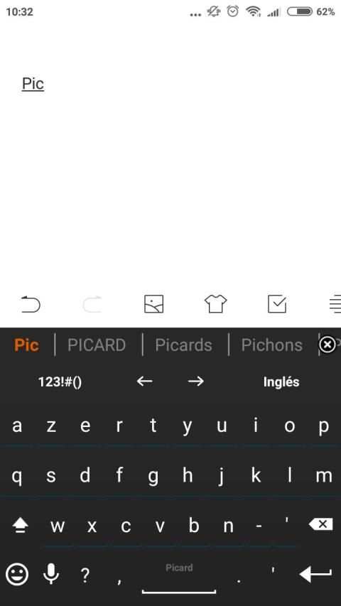 Picard AnySoftKeyboard स्क्रीनशॉट 3