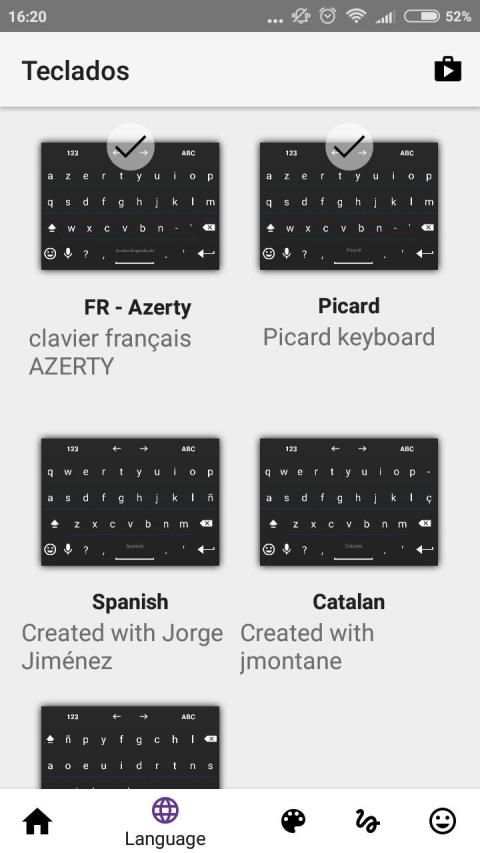 Picard AnySoftKeyboard स्क्रीनशॉट 2