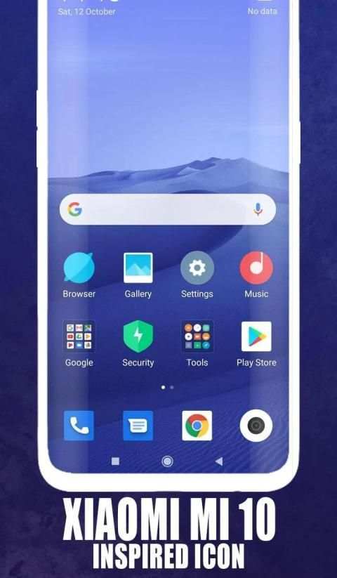 XiaMi Note 10 launcher, XiaMi Note 10 pro theme