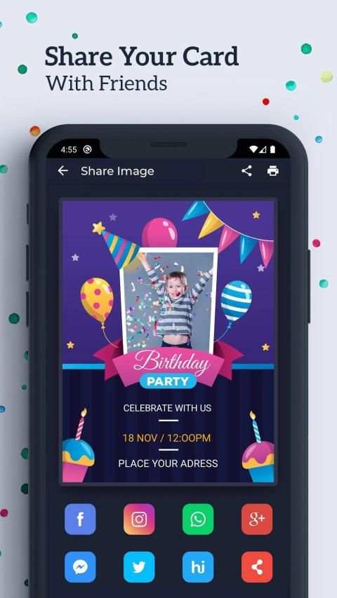 Birthday Invitation Card Maker : Invitation Maker on 9Apps
