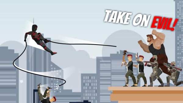 Dead Rope: City Ninja screenshot 1