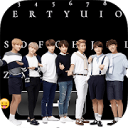 ikon Army Keyboard: BTS Keyboard Theme Offline
