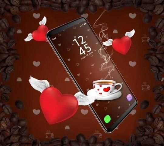 Coffee Love APUS Live Wallpaper screenshot 2