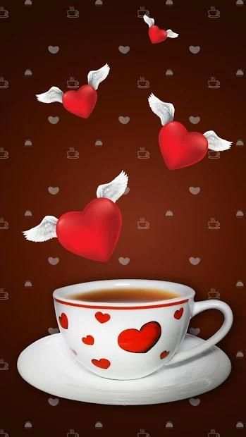 Coffee Love APUS Live Wallpaper screenshot 1
