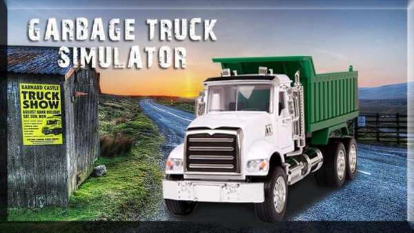 Real Garbage Dumper Truck Driving Simulator स्क्रीनशॉट 2