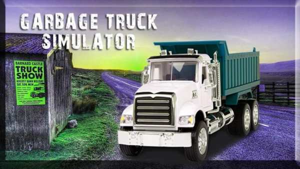 Real Garbage Dumper Truck Driving Simulator स्क्रीनशॉट 1